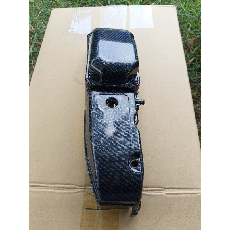 cover tutup cvt Mio sporty carbon