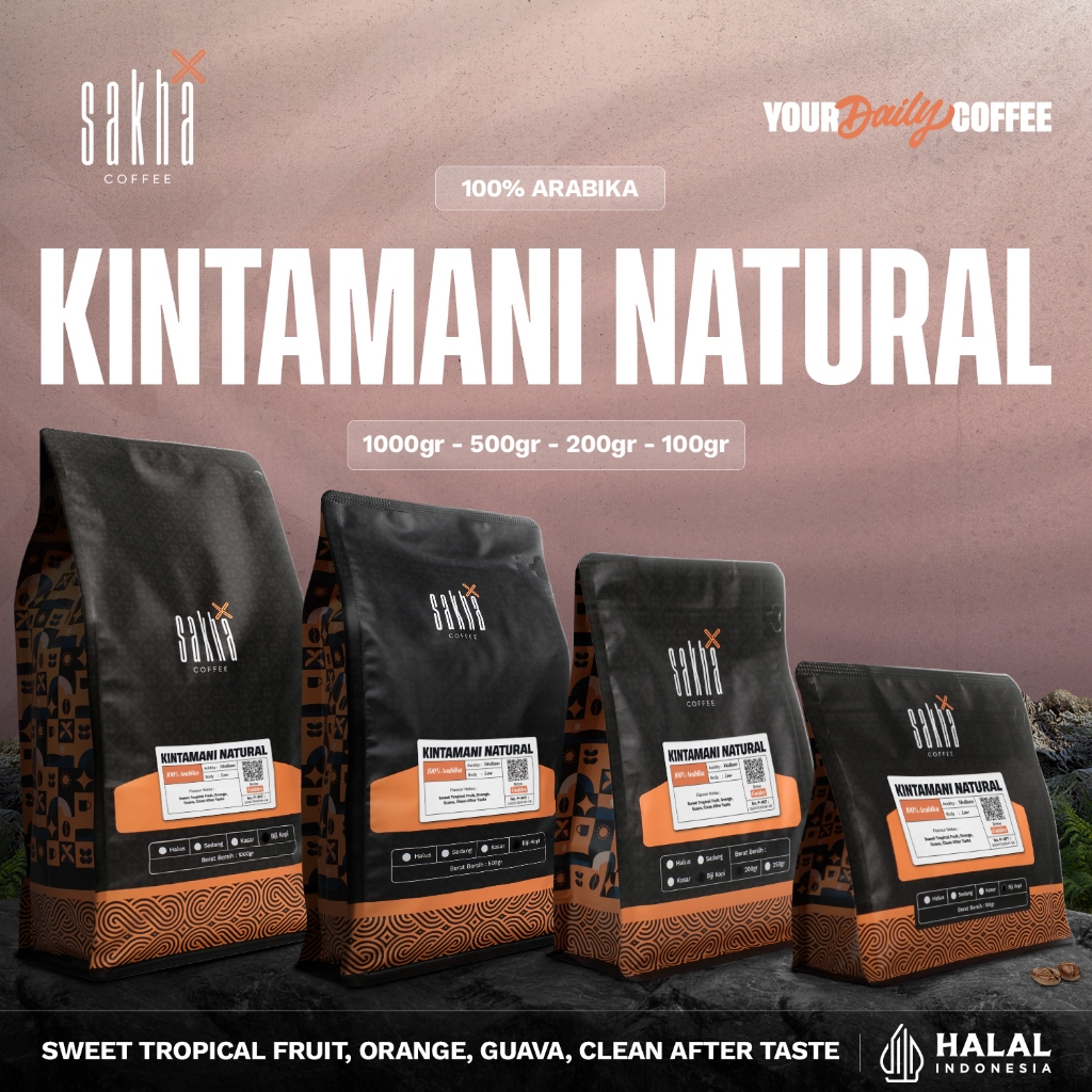 

Kopi Arabika Bali Kintamani Natural Arabica Coffee Bean Biji Bubuk