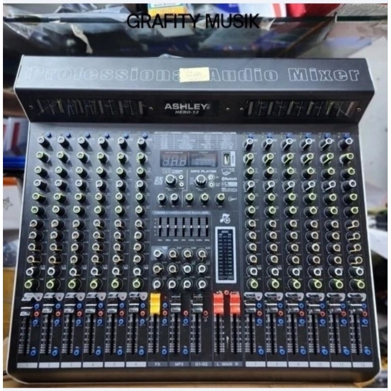Mixer Audio ASHLEY HERO12 / HERO 12 (12 Channel)Original