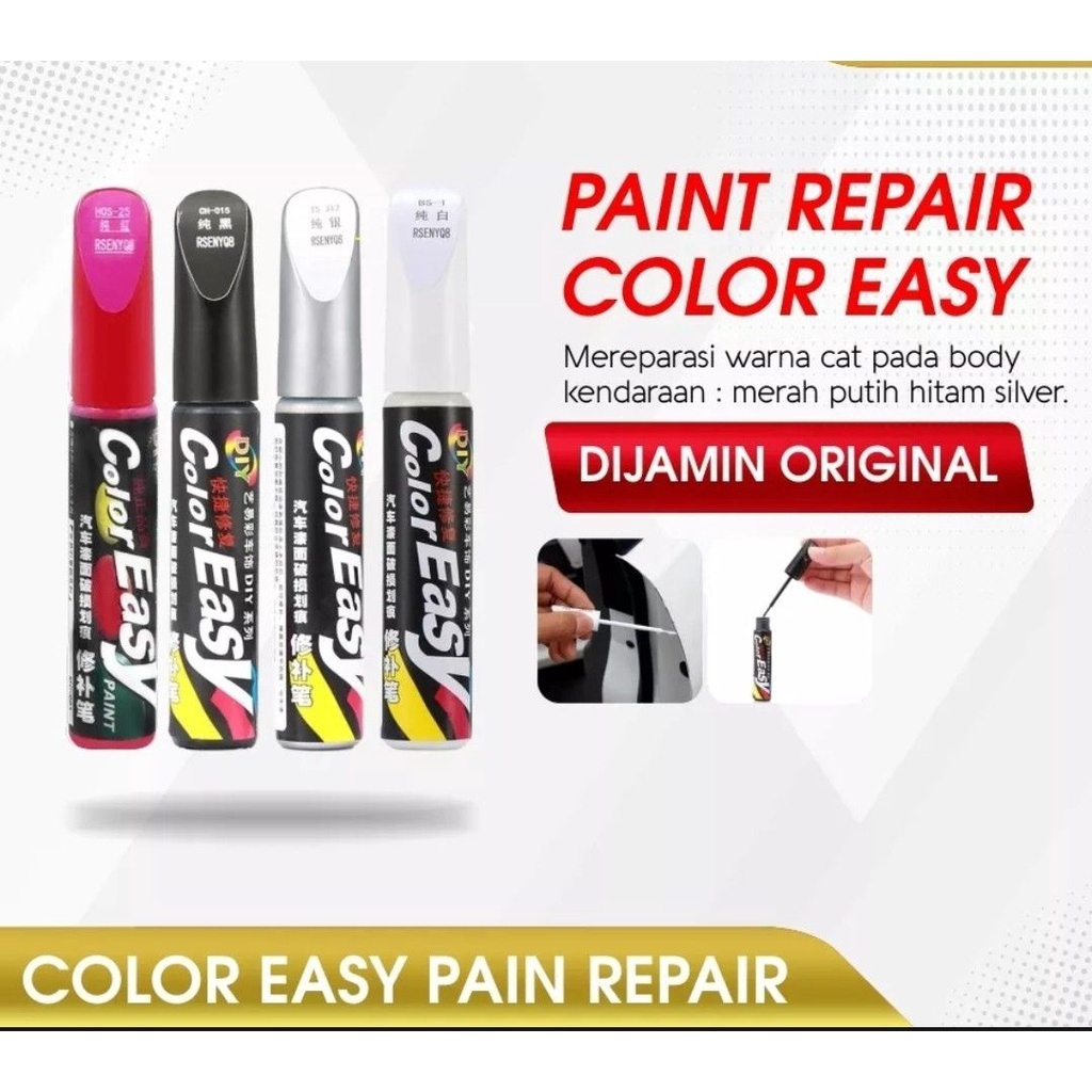 Cat Spidol Penghilang Baret Lecet Repair Perbaiki Cat Mobil Motor Scratch Repair Color Easy / Spidol