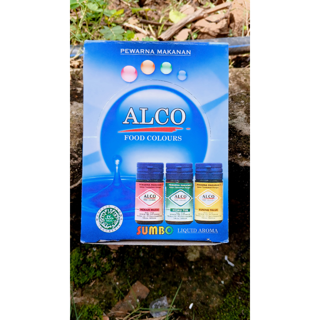 

Pewarna Makanan ALCO Cair (12,5 ML)