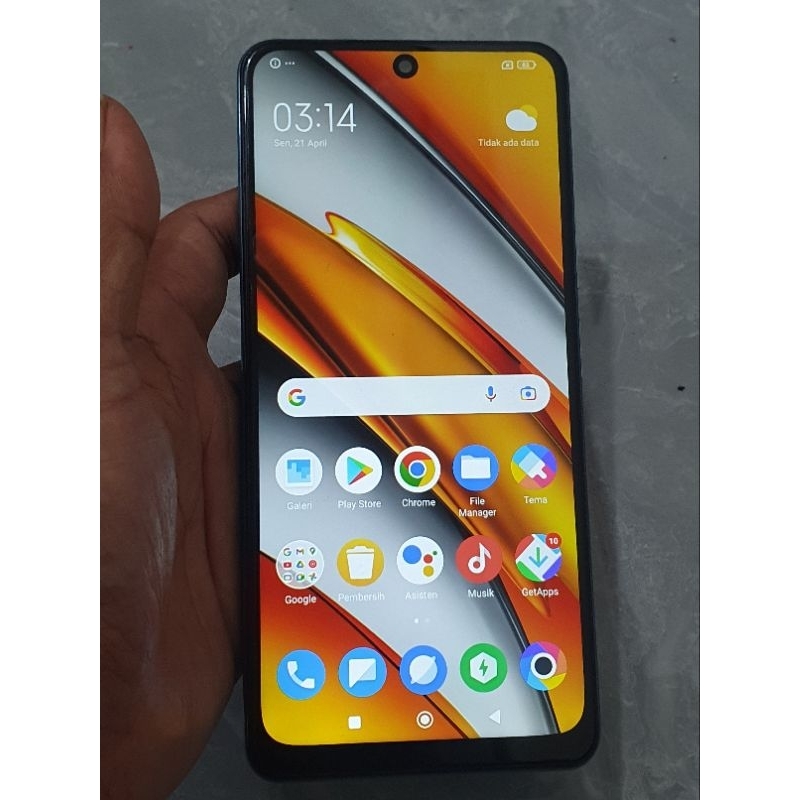 POCO F3 RAM 6/128 SECOND NORMAL