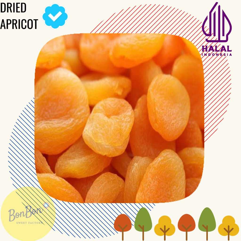 

Aprikot Kering / Dried Apricot Natural Premium Organic