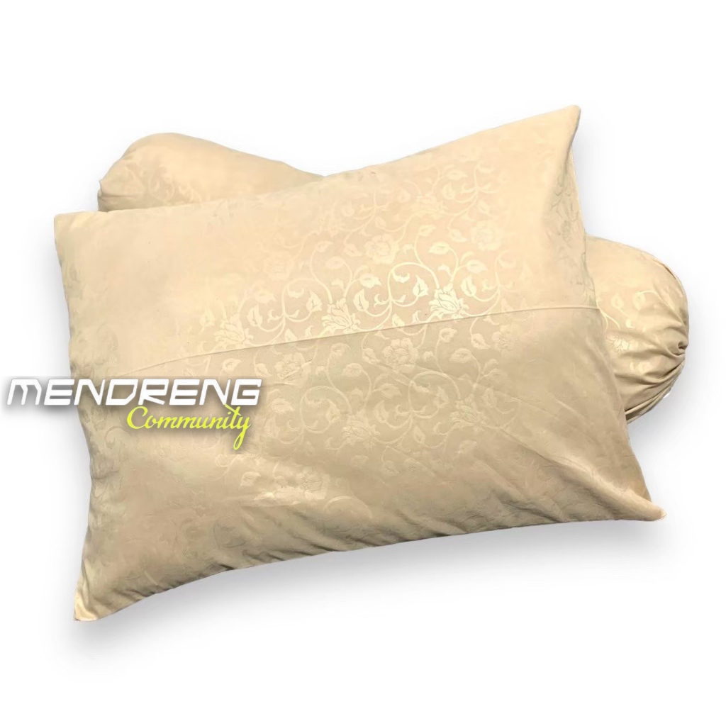 Sarung Bantal Polos Ukuran Besar / Sarung Bantal Resleting Dan Sarung Guling Tali