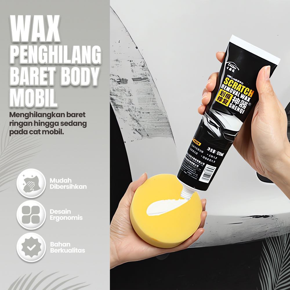 Lilin gores cat mobil perbaikan pasta poles mobil penghilang goresan cairan penghilang goresan cat g