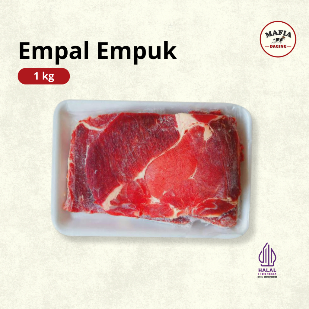 [Mafia Daging] Daging Sapi Empal Empuk / Daging Gepuk 1 kg