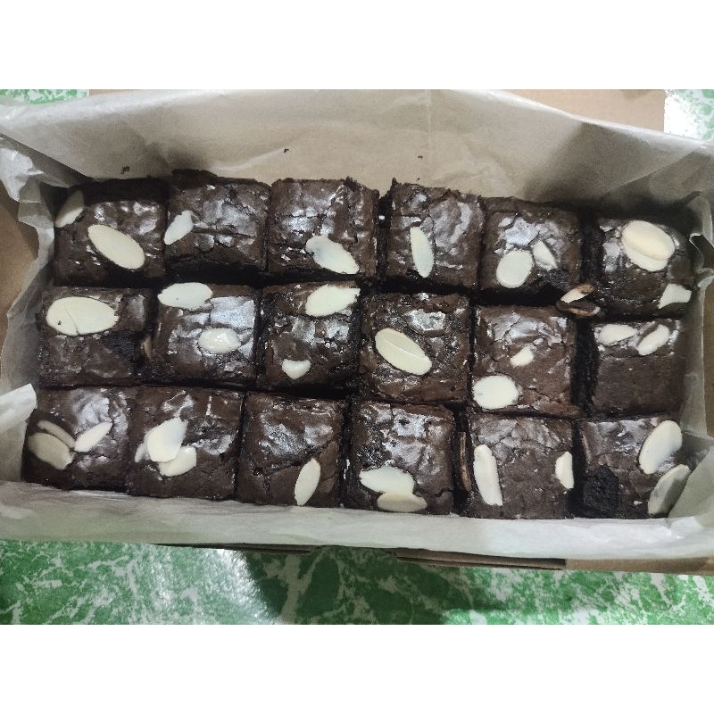 

fudgy brownies/brownies panggang