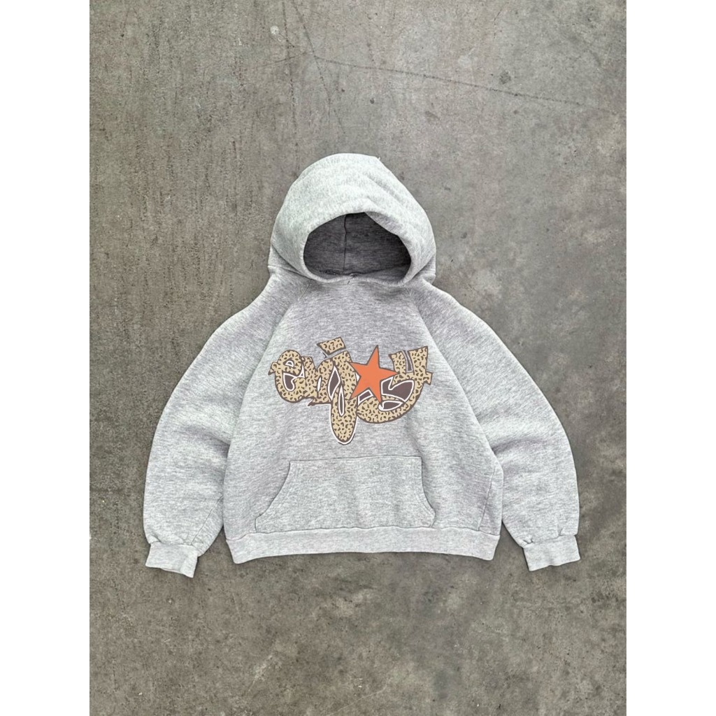 STILFY HOODIE SPECKLED SWEATER KEKINIAN UNISEX CEWE COWO FLEECE