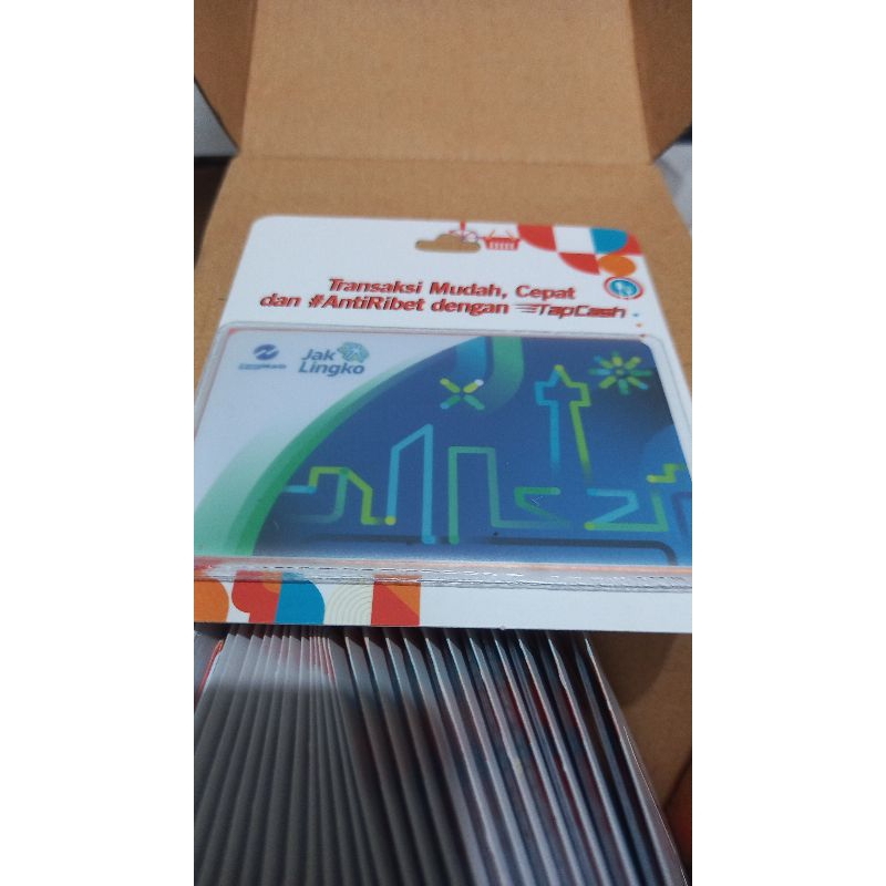 Tapcash jaklingko saldo 0 sdh nfc original bni ya ka silahkan di order ka