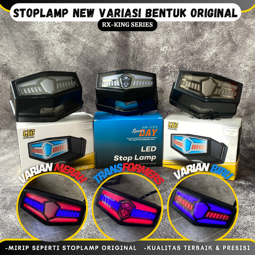 Stoplamp Lampu Belakang Variasi Rx King RXK 2007-2008 Bentuk Original