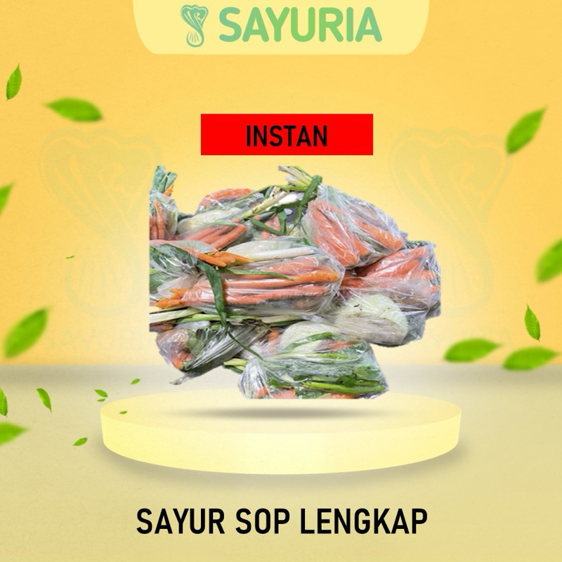 

Sayur Sop Lengkap [INSTAN]