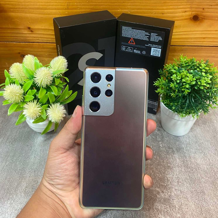 Samsung Galaxy S21 Ultra 5G 12/256GB Resmi SEIN Second Original