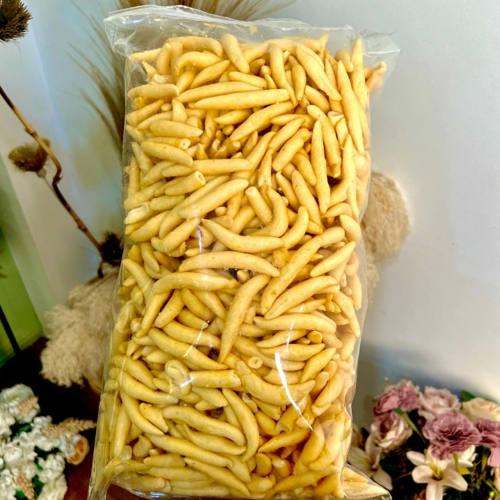 

PROMO TEBUS - Telor Gabus Keju Asin Renyah stik 350GR NGABRET Cemilan makanan ringan