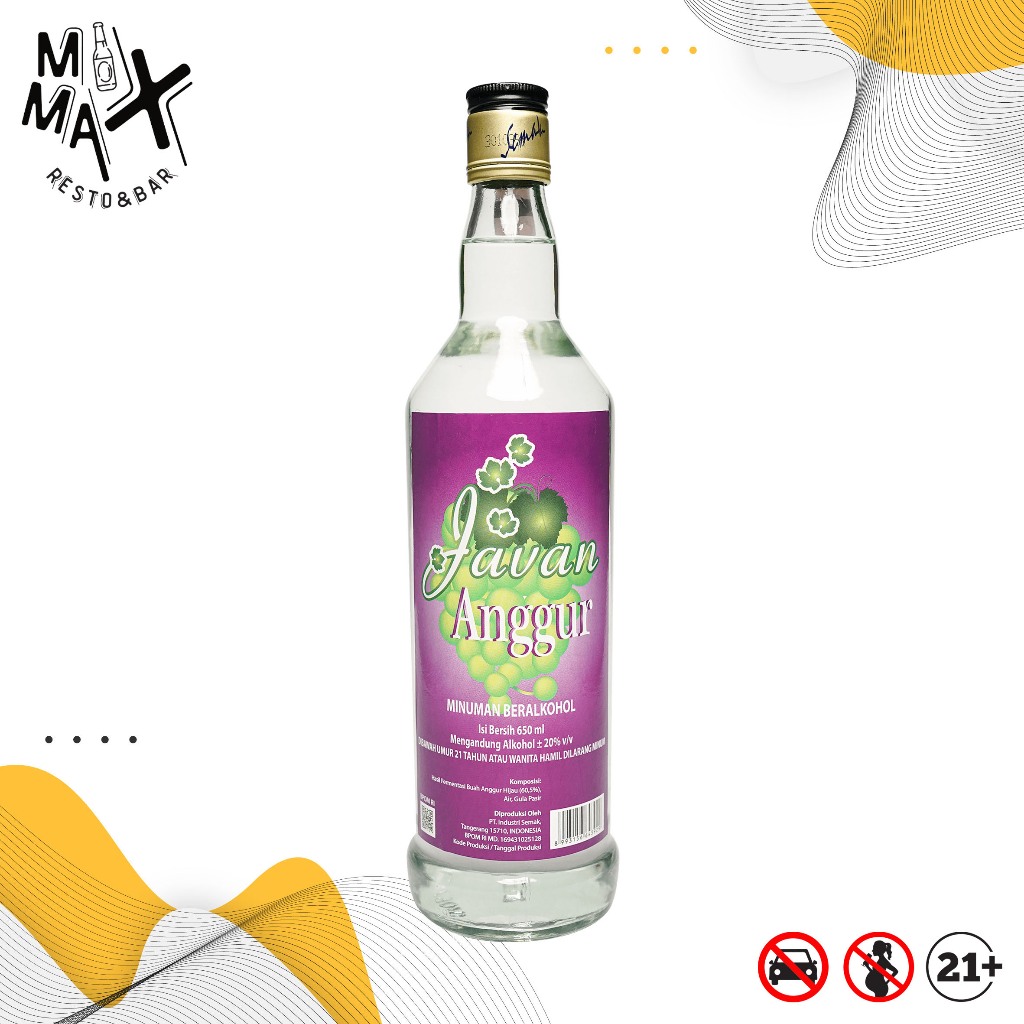 

Javan Anggur Putih- 650 ml