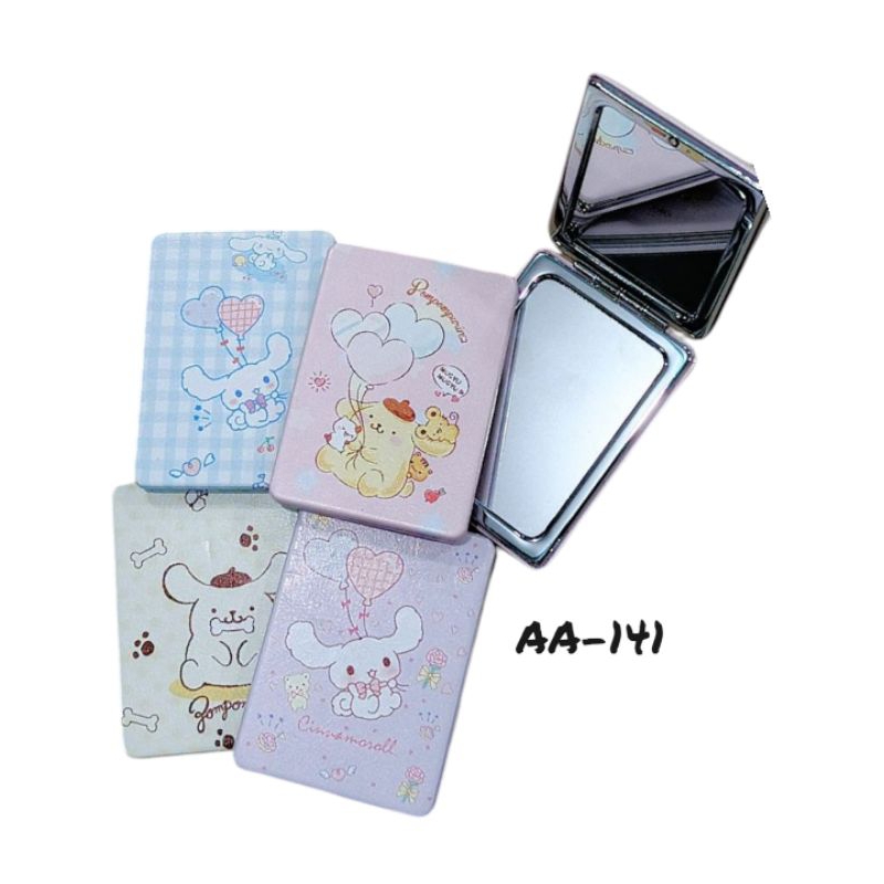 (isi 12 pcs) Cermin Kaca Lipat AA-141