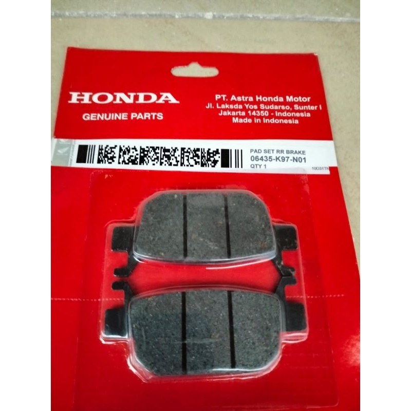 Dispad Cakram Belakang Kampas Rem Cakram Belakang PCX New,pcx150 CBS , PCX 160 CBS adv 150 CBS,adv 1