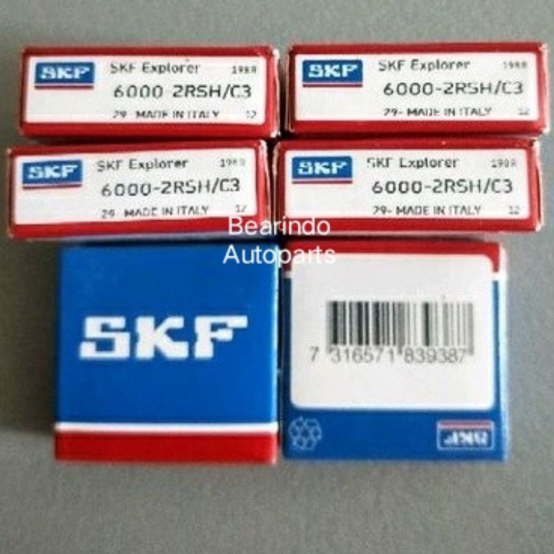Ball Bearing 6000 2RS SKF