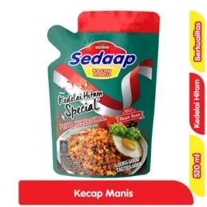 

Sedaap Kecap Manis Kedelai Hitam Spesial 520 ml