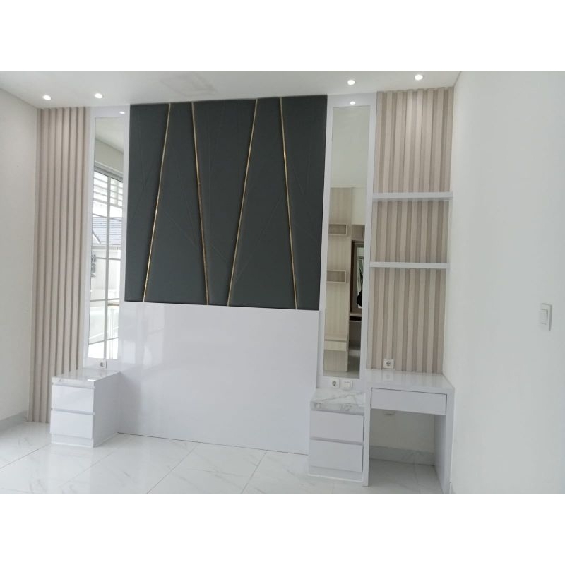 Backdrop tv minimalis hpl/Backdrop tv modern/Backdrop tv costum/