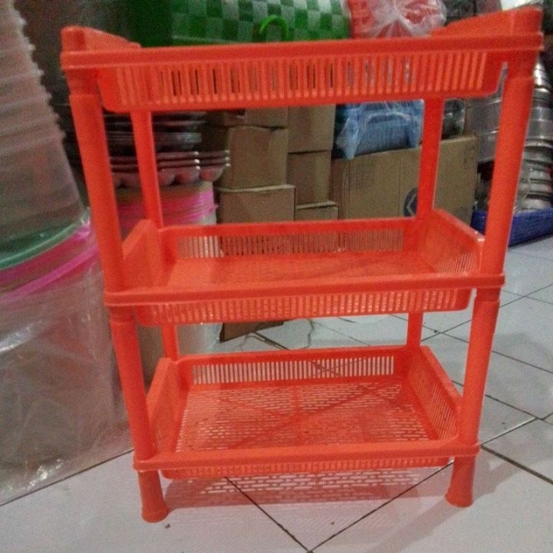 Rak Plastik Jumbo/ Rak Susun Besar/ Rak Susun 3