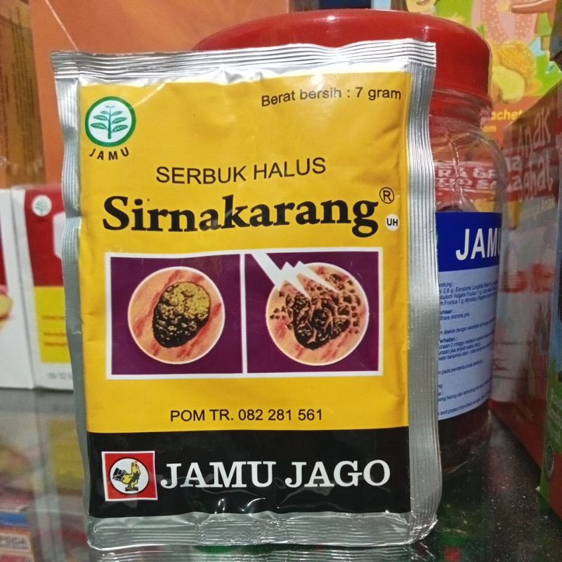 

Sirnakarang Jamu Jago 1pack isi 10bungkus