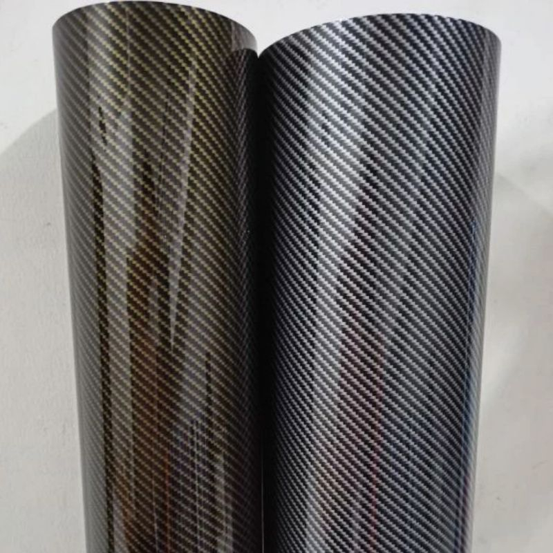 STICKER SKOTLET KARBON 2D-3D DOFF-STICKER SKOTLET KARBON 5CM X 50 CM-STICKER TAHAN PANAS