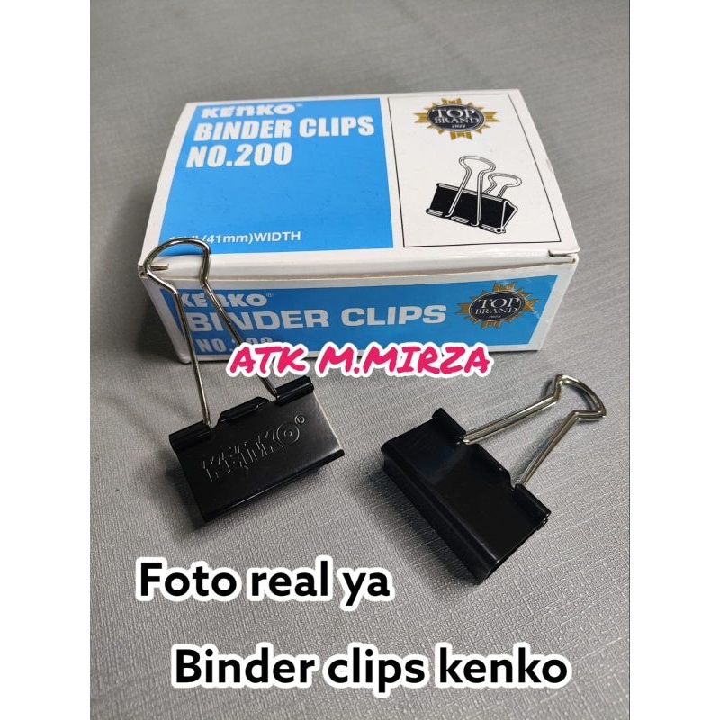 

Binder clips Kenko no 200 satuan