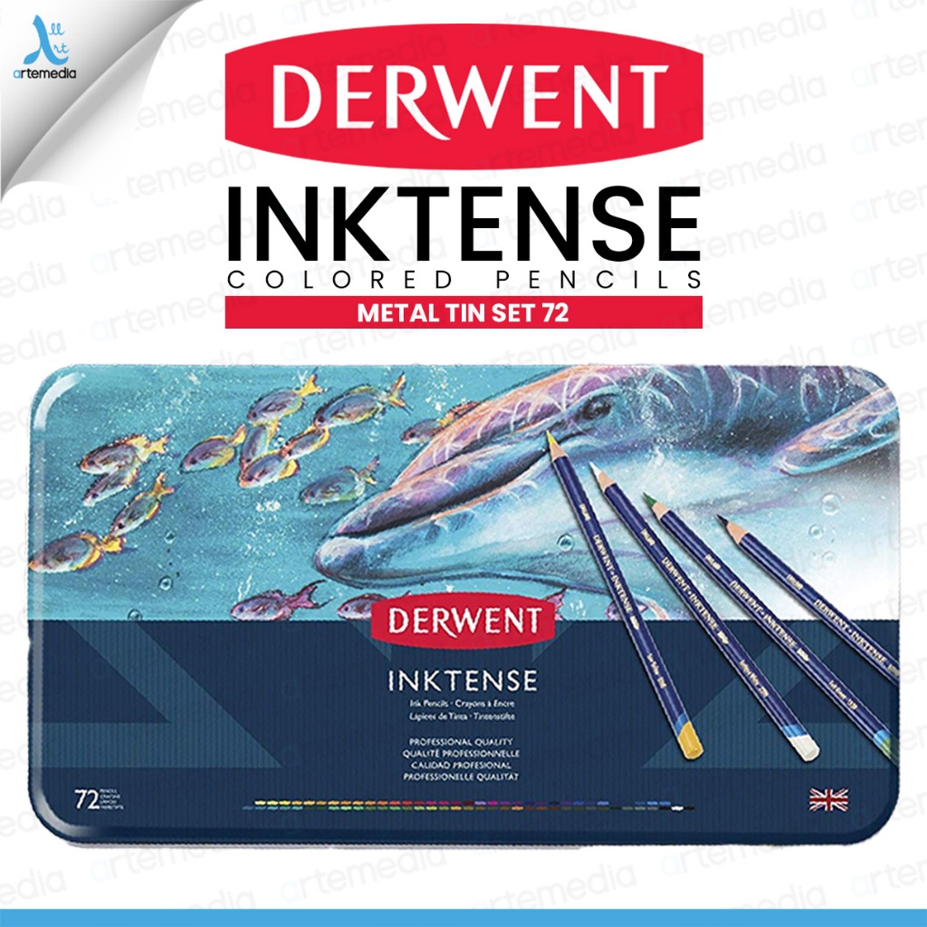 

Derwent Inktense Pencil Color Pensil Warna Set 72