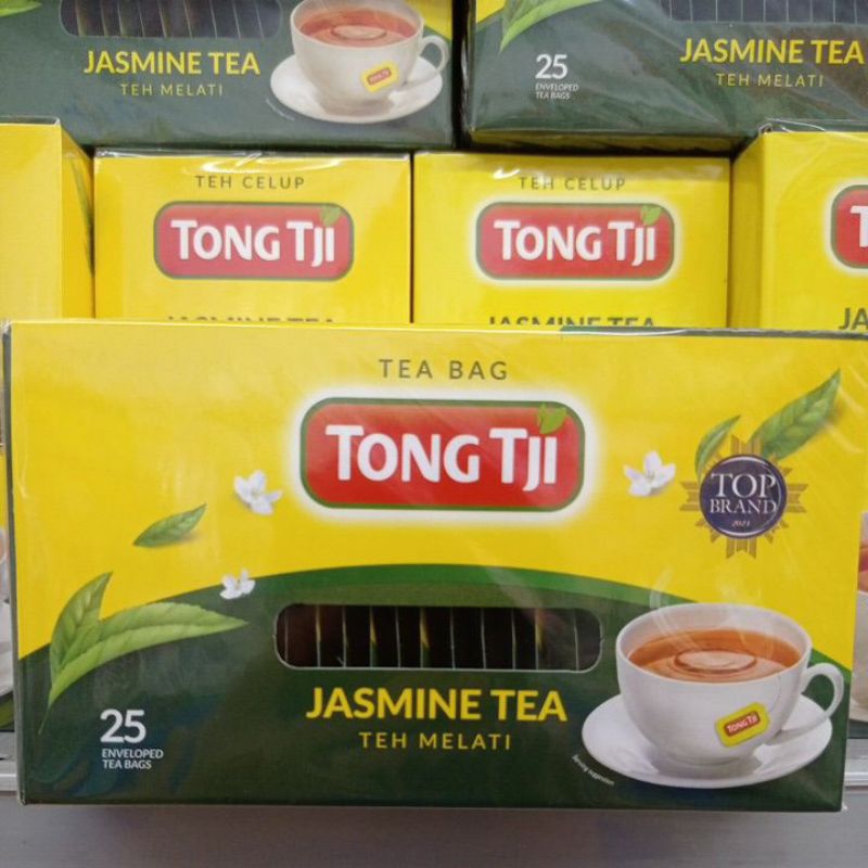 

TONGTJI JASMINE TEA 25 ENVELOPED TEA BAGS