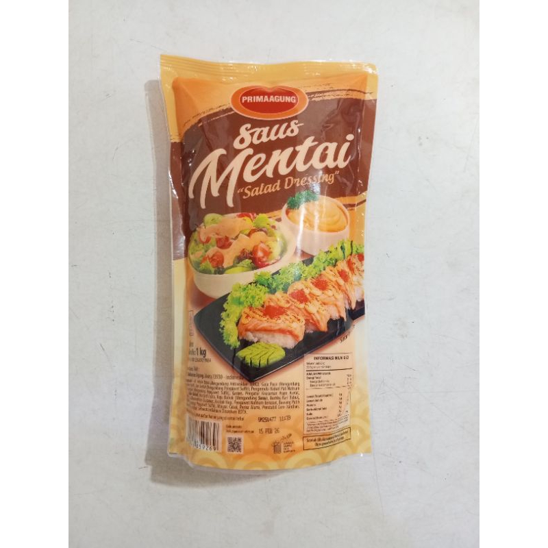 

Prima agung saus mentai/salad dresing 1kg