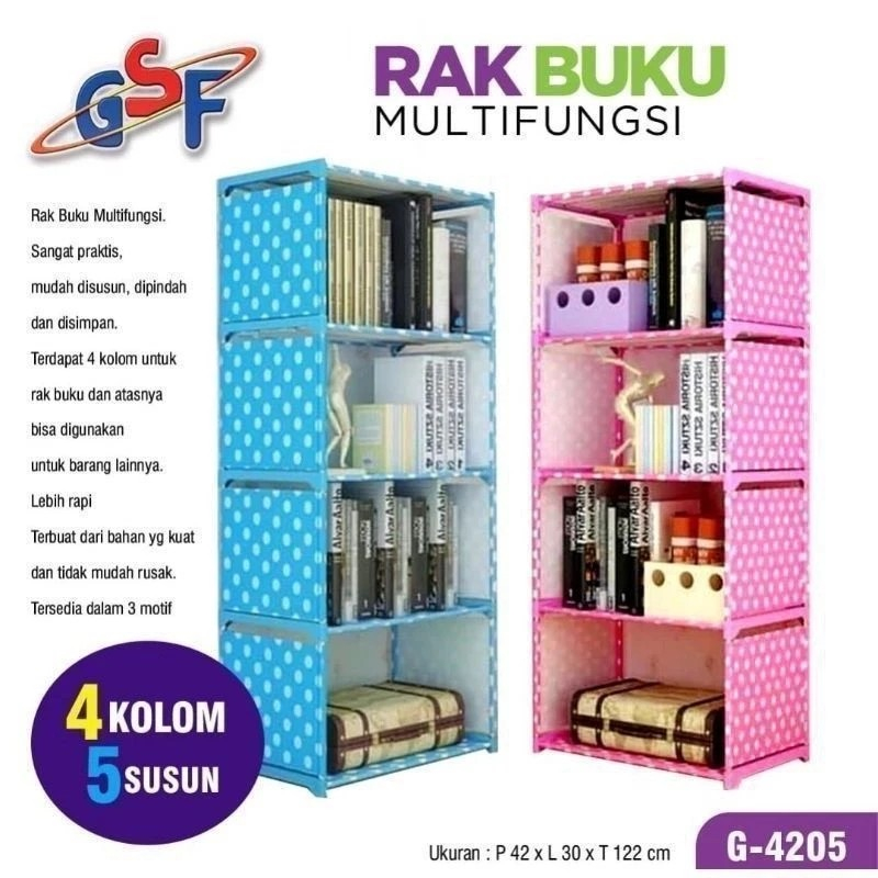 RAK BUKU PORTABLE 1 SISI rak buku single rak buku rak portable  rak buku simple rak buku rakit