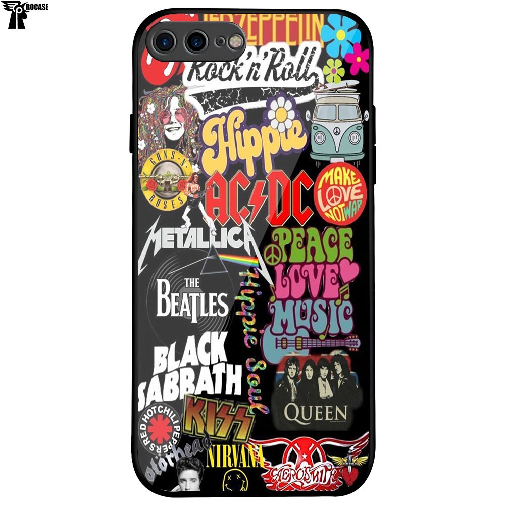 PROCASE GLOSSY PREMIUM MOTIF STIKER BAND UNTUK TYPE IPHONE 7 8 7 PLUS 8 PLUS  - CASE KEREN - CASE TE