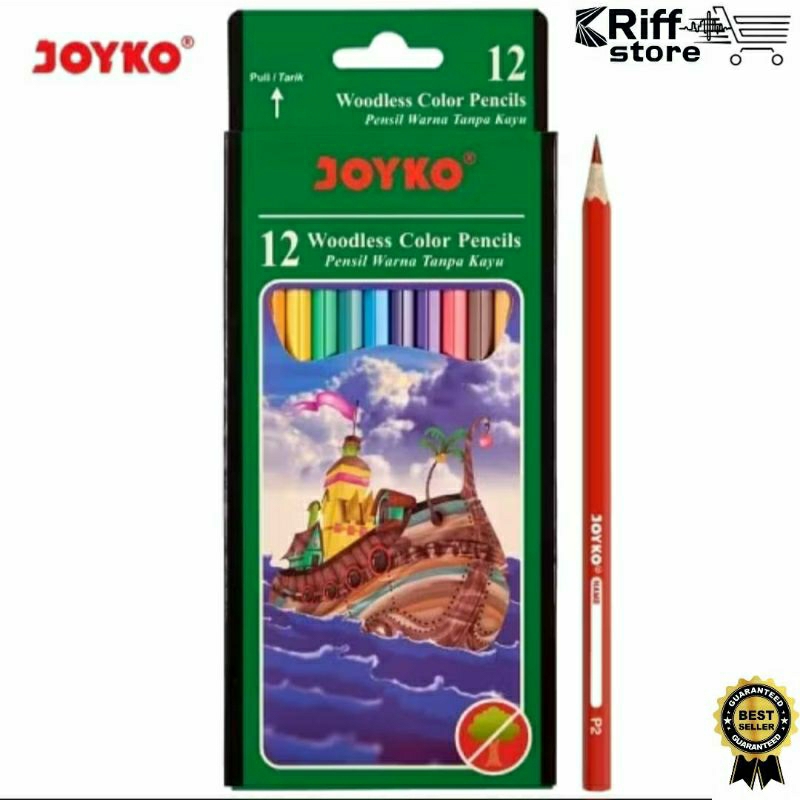 

PENSIL WARNA JOYKO PANJANG CP-103 (12WARNA)