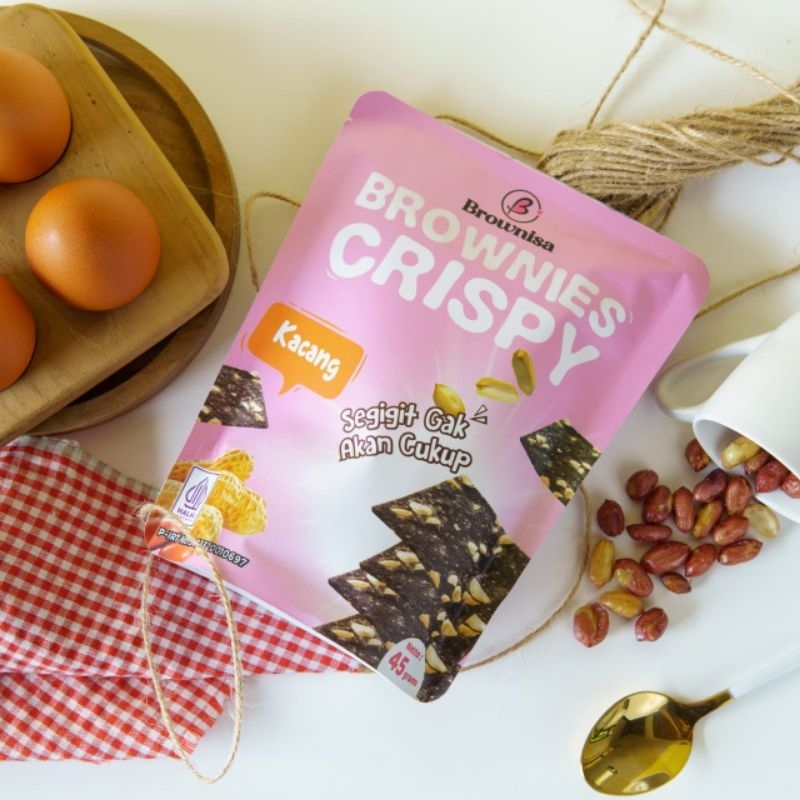 

BROWNISA BROWNIES CRISPY | CEMILAN KRIUK KEKINIAN