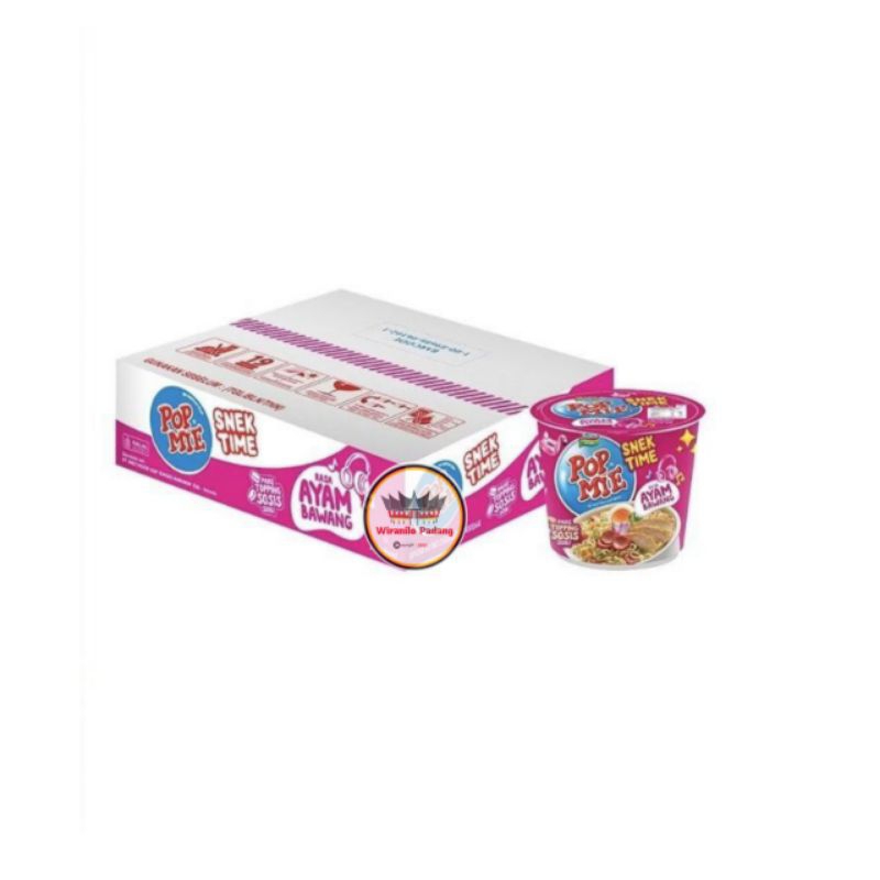 

Pop Mie Mini Rasa Ayam Bawang 1 Karton 12Pcs