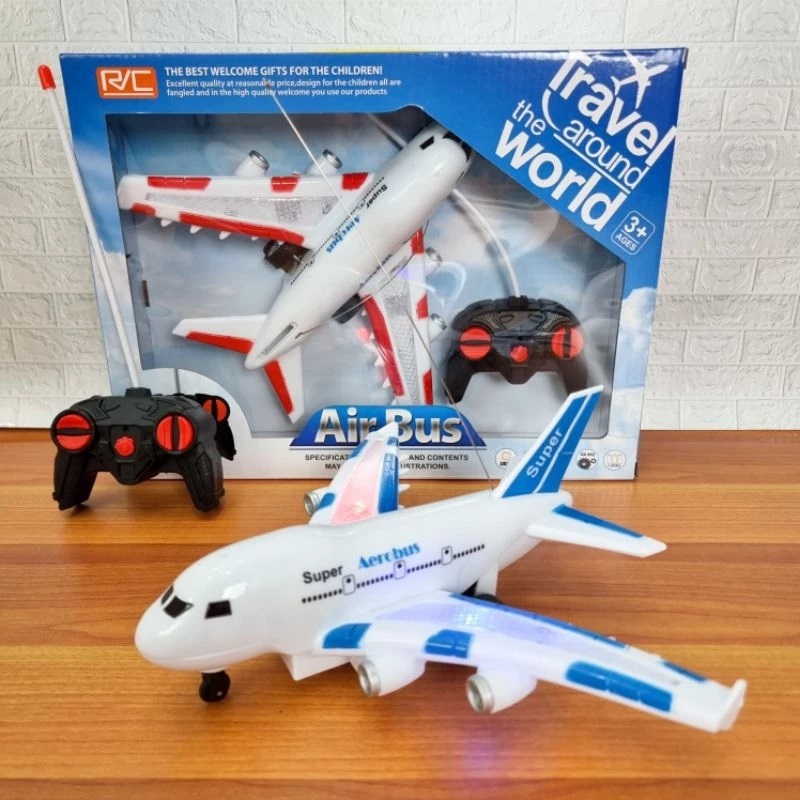NEW Mainan RC Pesawat Terbang Aerobus / Pesawat Remote Control Terbang / Mainan RC Pesawat