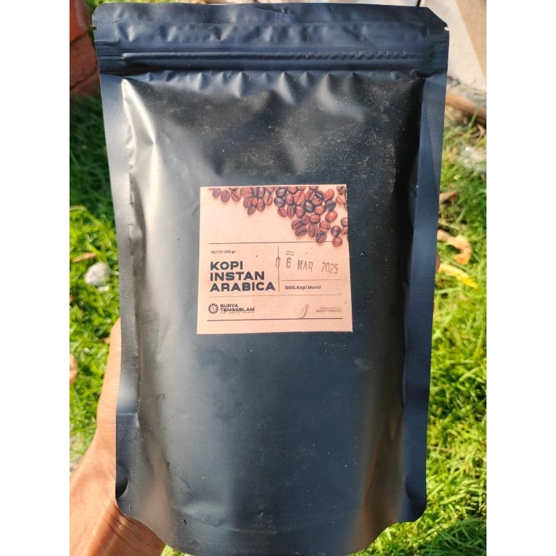 

200gr Arabica Coffe Instan Premium