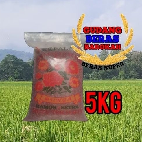 

BERAS MERAH PREMIUM CAP BUNGA 5KG,10KG,20KG,25KG