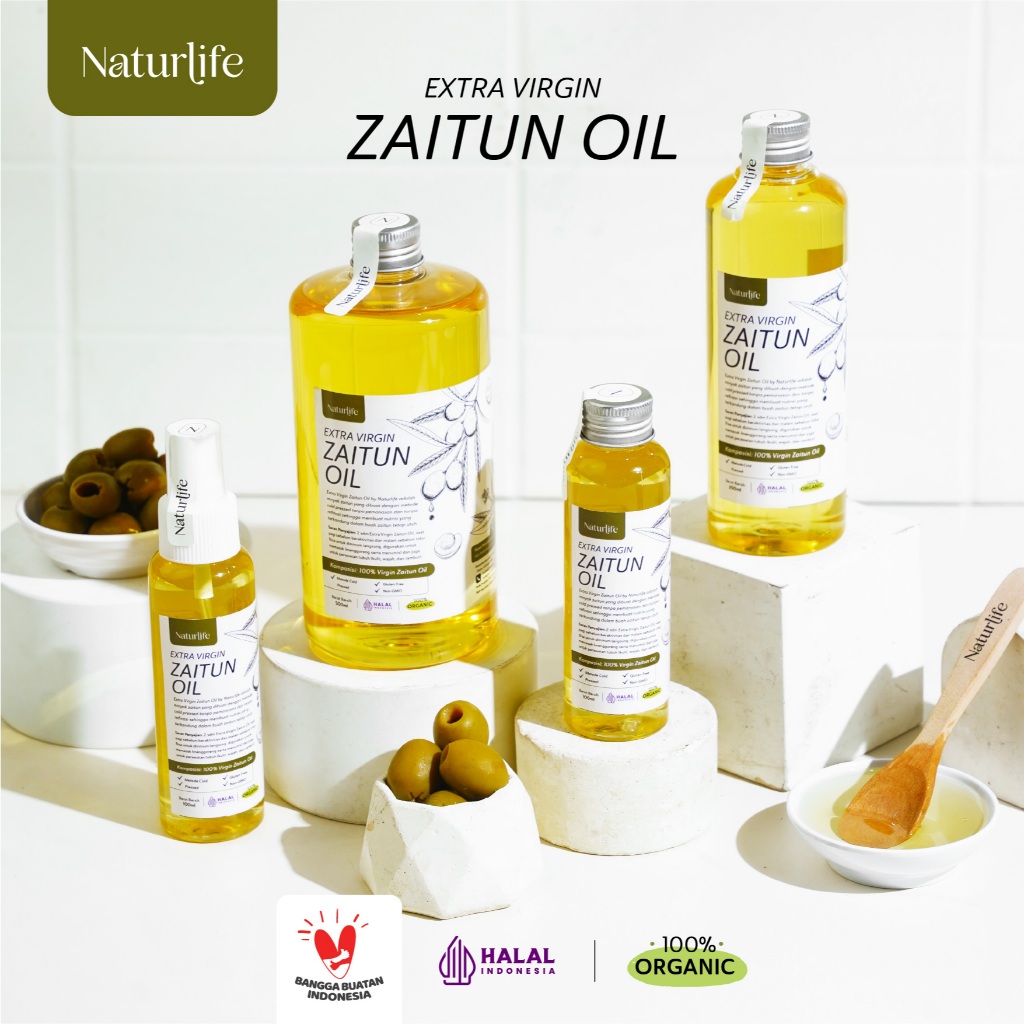 

NATURLIFE MINYAK ZAITUN VIRGIN OILVE OIL ASLI 100% MURNI / MINYAK ZAITUN 500ML 250ML 100ML PREMIUM ORGANIK / OLIVE OIL UNTUK MASAK / OLIVE OIL EXTRA VIRGIN / MINYAK ZAITUN UNTUK WAJAH / BERTOLLI EXTRA VIRGIN OLIVE OIL / BEORGANIK / NUTRIFARM / ESSENLI