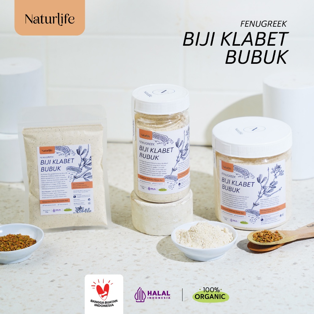 

NATURLIFE KLABET FENUGREEK BIJI ASLI 100% BERKUALITAS PREMIUM / BIJI KLEBAT UTUH ORI / KLABET KELABAET / GROSIR KLABET PREMIUM / METHI SEEDS / PELANGSING ALAMI / HALBA / HULBAH / PEMBESAR PAYUDARA / MSH / BEORGANIK / NUTRIFARM / ESSENLI