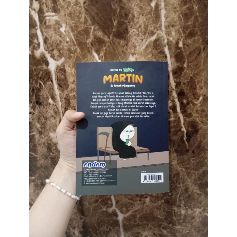 Buku Komik Martin Si Anak Magang (Vernalta)