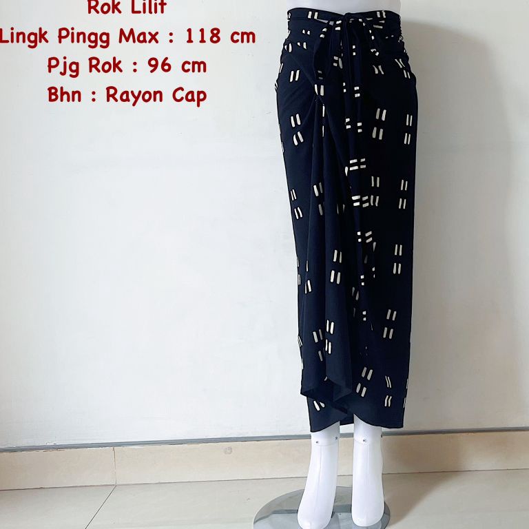 Model Baru Rok lilit batik solorok batik