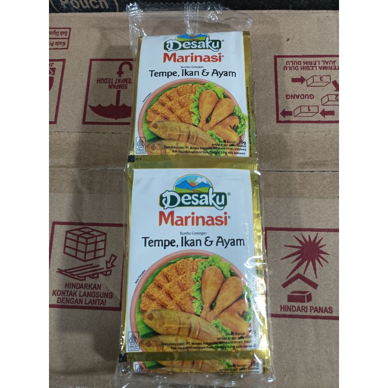 

Desaku bumbu marinasi 15gr ( 1pack isi 12 sachet )