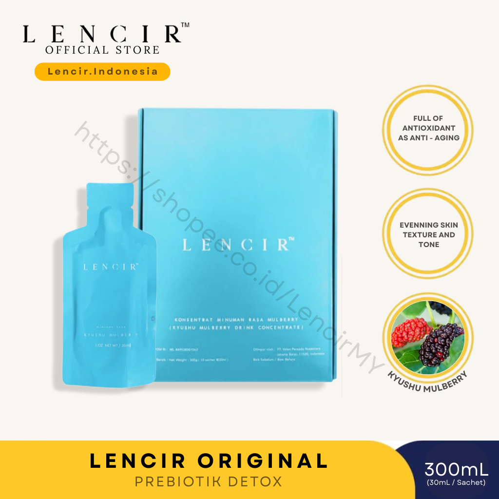 

LENCIR ORIGINAL - MINUMAN RASA KYUSHU MULBERRY PREBIOTIK DETOX