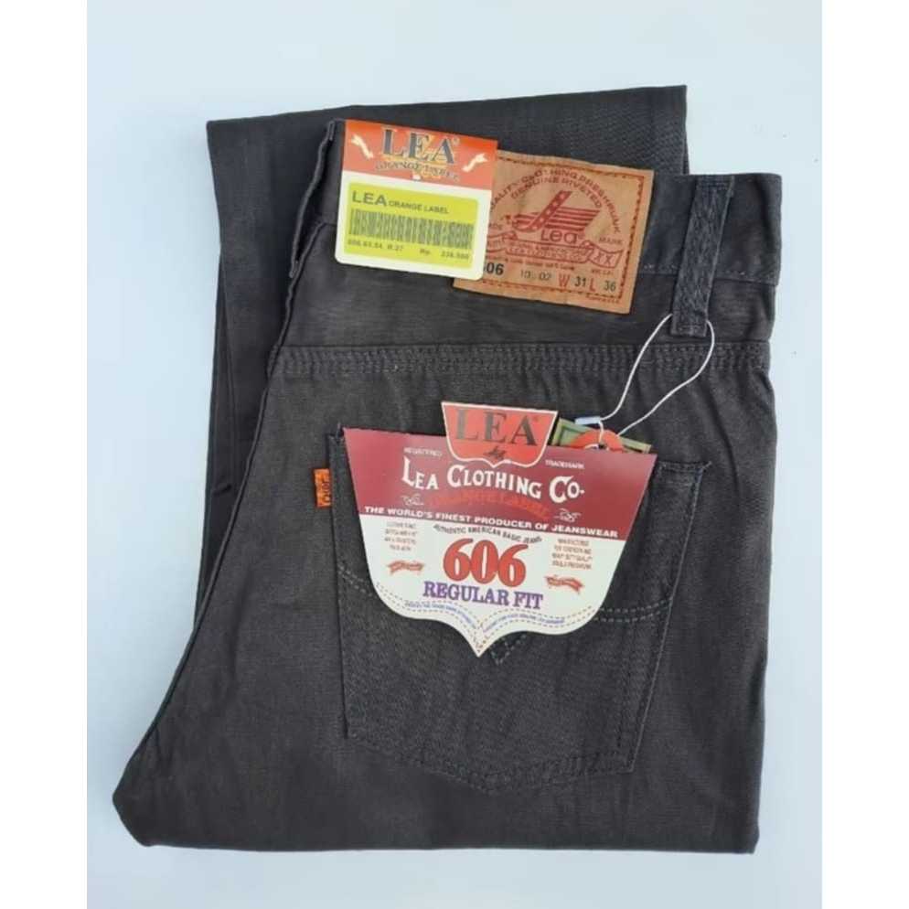 Celana Kanvas Pria Original LEA 606 Celana Panjang Pria LEA Model Standar