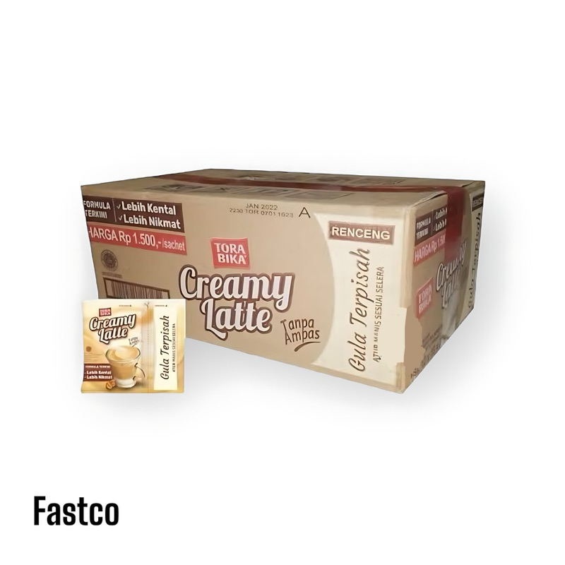 

CREAMY LATTE TORABIKA 1 DUS