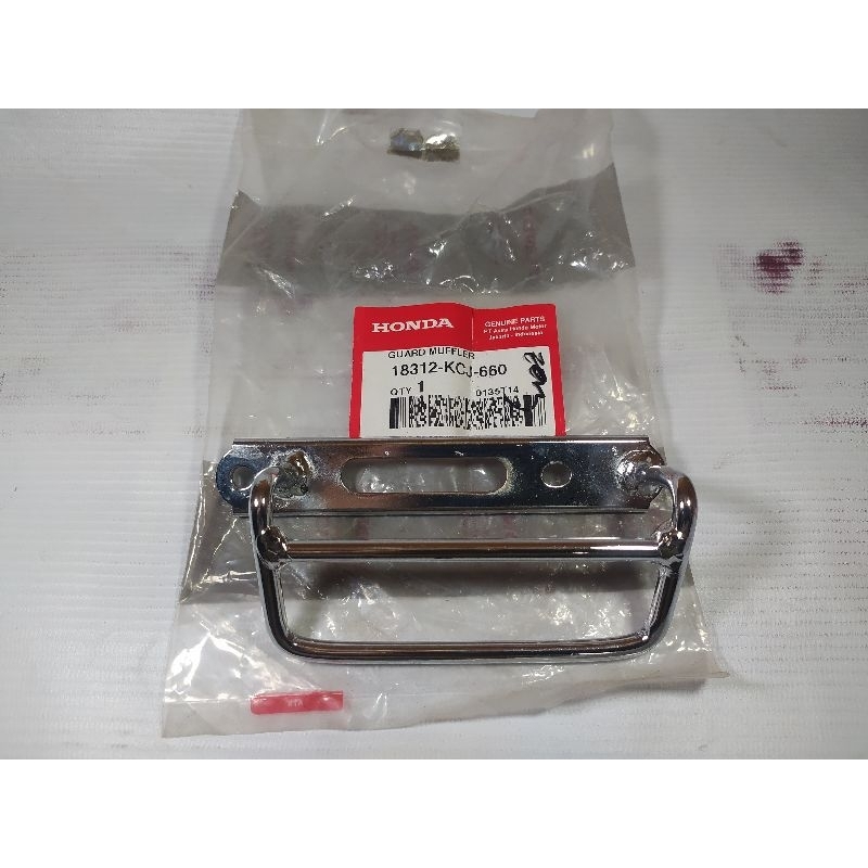 Pelindung Knalpot Honda TIGER REVO original baru AHM 18312-KCJ-660