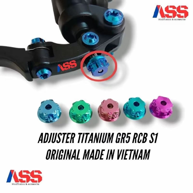 ADJUSTER RCB S1 TITANIUM GR5
