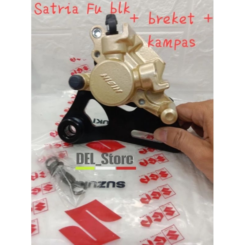 KALIPER KEPALA BABI BELAKANG SATRIA FU 150 NISSIN/ PALABI CAKRAM BELAKANG SATRIA FU NISSIN ASLI ORIG