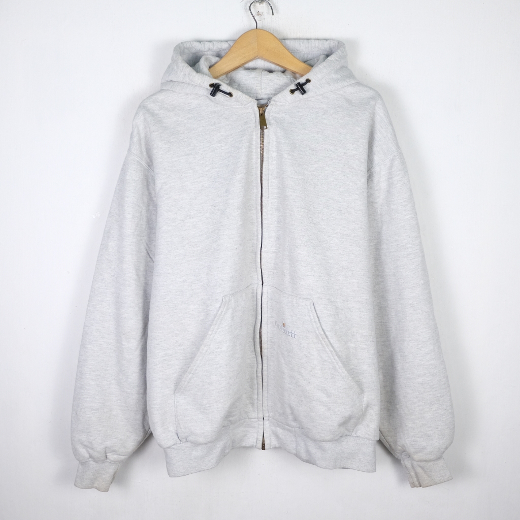 HOODIE ZIP VINTAGE CARHARTT HD39 SIZE XL ORIGINAL PRELOVED